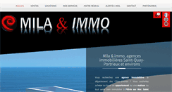 Desktop Screenshot of mila-immo.com