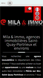 Mobile Screenshot of mila-immo.com